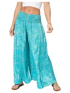 Spodnie damskie - Ipanima Spodnie w kolorze turkusowym - miniaturka - grafika 1