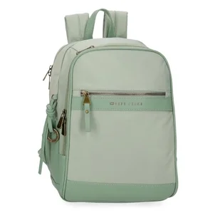 Pepe Jeans Morgan Plecak Na Laptopa 13,3 cala Zielony 25 x 37 x 10 cm Poliester z recyklingu 9,25 l by Joumma Bags, Zielony, Talla única, plecak na laptopa - Torby na laptopy - miniaturka - grafika 1