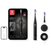 Szczoteczki elektryczne - OCLEAN X Ultra 20 czarny C01000753 - miniaturka - grafika 1