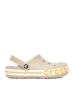 Klapki i japonki damskie - Crocs Klapki WB-BAYABAND CLOG 205089-2V3 Beżowy - miniaturka - grafika 1
