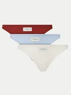 Majtki damskie - Tommy Hilfiger Komplet 3 par fig klasycznych UW0UW05188 Kolorowy - miniaturka - grafika 1
