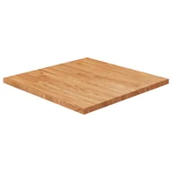 Meble modułowe i akcesoria - Vidaxl Kwadratowy Blat Do Stolika, Jasnobrązowy, 60X60X2,5 Cm, Dębowy - miniaturka - grafika 1