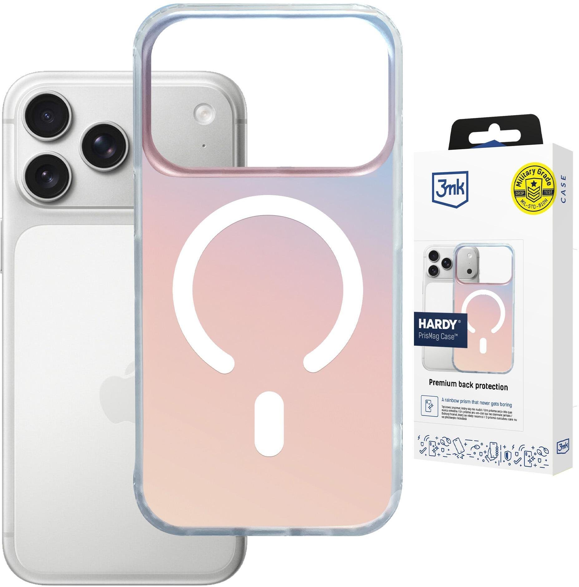 3MK Apple iPhone 17 Pro Max - 3mk Hardy PrisMag Case