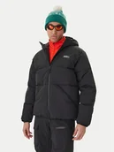 Kurtki męskie - Element Kurtka zimowa Hooded Puffer ELYJK00276 Czarny Regular Fit - miniaturka - grafika 1