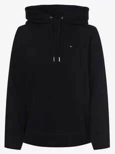 Tommy Hilfiger - Damska bluza z kapturem, niebieski - Bluzy damskie - miniaturka - grafika 1