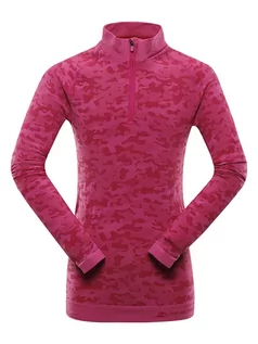 Koszulki sportowe damskie - Alpine Pro Koszulka funkcyjna "Lubino" w kolorze różowym - grafika 1