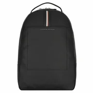 Plecaki - Tommy Hilfiger TH Corporate Plecak 45 cm Komora na laptopa black - miniaturka - grafika 1