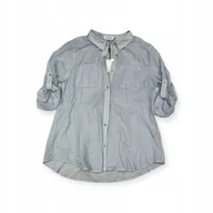 Koszule damskie - Elegancka koszula damska CALVIN KLEIN L - miniaturka - grafika 1