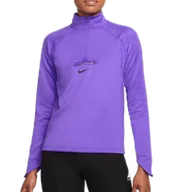 Bluzy damskie - Bluza Nike Element Trail Midlayer DM7568550 XS - miniaturka - grafika 1