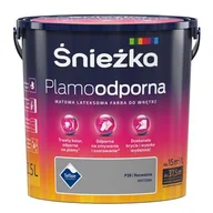 Farby wewnętrzne - Śnieżka Farba lateksowa Plamoodporna rozważna P39 2,5 l - miniaturka - grafika 1