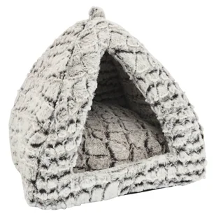 Jack and Vanilla Legowisko igloo Snakeskin, 37x37x37 cm - Legowiska dla kotów Jack and Vanilla Legowisko igloo Snakeskin, 37x37x37 cm - Legowiska dla kotów - miniaturka - grafika 1