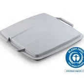 Pojemniki biurowe - Pokrywa do pojemnika DURABIN 90 szara /1800506050/ - miniaturka - grafika 1