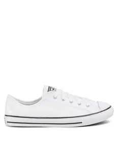 Converse Trampki Ctas Dainty Ox 564984C Biały - Trampki damskie - miniaturka - grafika 1