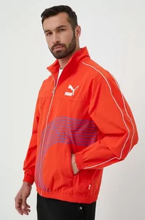Puma kurtka męska kolor pomarańczowy przejściowa - Kurtki męskie - miniaturka - grafika 1