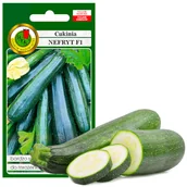 Nasiona i cebule - Cukinia Nefryt Do Mrożenia Nasiona Bez Gmo - miniaturka - grafika 1