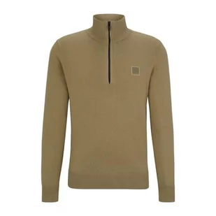 BOSS Kanobix męska bluza z dzianiny, Light/Pastel Green336, M - Bluzy męskie - miniaturka - grafika 1
