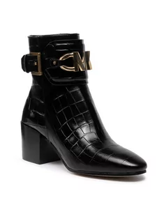 Botki damskie - Michael Kors MICHAEL Botki Izzy Bootie 40F1IZME5E Czarny - grafika 1