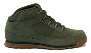 Timberland Euro Rock Mid Hiker A2H7H Buty Zielone - Buty sportowe męskie - miniaturka - grafika 1