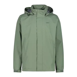 CMP Męska Kurtka Deszczowa Anty-Rozdzierająca Z Kapturem Wymienna Kurtka Deszczowa Mężczyźni - Kurtki męskie - miniaturka - grafika 1