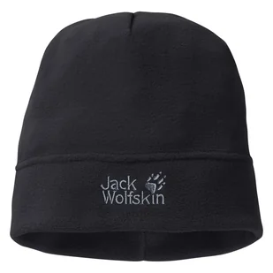 Czapka zimowa JACK WOLFSKIN REAL STUFF CAP BL 1909851-6000 – Czarny - Czapki damskie - miniaturka - grafika 1