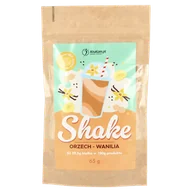 Soki i napoje niegazowane - Mieszanka na shake wysokobiałkowy orzech wanilia 65g - miniaturka - grafika 1
