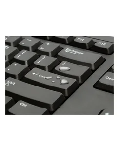Kensington ValuKeyboard black U/P - 1500109DE - DE - Klawiatury - miniaturka - grafika 1