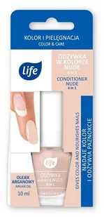 Life Life 6in1 Odżywka w kolorze Nude nr11 10 ml - Odżywki do paznokci - miniaturka - grafika 1