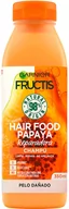 Szampony do włosów - Szampon regenerujący do włosów zniszczonych Garnier Fructis Hair Food Papaya Repair Shampoo 350 ml (3600542289610) - miniaturka - grafika 1