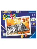 Zabawki kreatywne - Ravensburger CreArt - Autumn Kittens - miniaturka - grafika 1