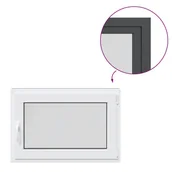 Tablice i flipcharty - vidaXL Okno piwniczne RISOR 90x70 cm uchylno-rozwierne DIN prawe - miniaturka - grafika 1