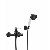 Baterie wannowe i prysznicowe - Bateria prysznicowa czarna Charm Sensea - miniaturka - grafika 1