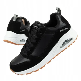 Buty sportowe Skechers Uno-Solid Air [155132/BLK] - Buty sportowe damskie - miniaturka - grafika 1