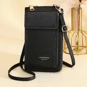 Selfie stick - Torebka na telefon czarna /black - miniaturka - grafika 1