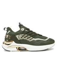 Sneakersy męskie - Sneakersy PHILIPP PLEIN SAES USC0736 STE003 Khaki - miniaturka - grafika 1