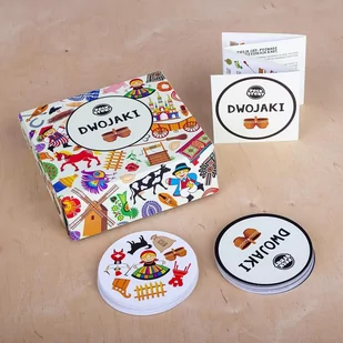 Gra FOLKSTAR Dwojaki 45 kart - Gry planszowe - miniaturka - grafika 1
