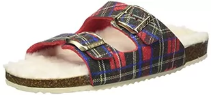 Geox Klapki damskie D Brionia, Dk Red Red, 37 eu - Klapki i japonki damskie - miniaturka - grafika 1