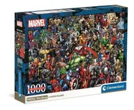 Puzzle - Puzzle 1000 Compact Impossible Marvel - Clementoni - miniaturka - grafika 1