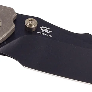 Nóż składany WE Knife High-Fin Bronze Titanium, Black Stonewashed CPM 20CV by Gavko Knives (WE22005-2) - Noże - miniaturka - grafika 10