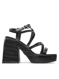 Buffalo Sandały Sydney Miss 1291578 Czarny - Sandały damskie - miniaturka - grafika 1