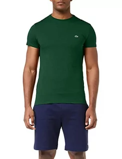 Koszulki męskie - Lacoste -TH6709 - Koszulka męska, zielony, 4XL - grafika 1