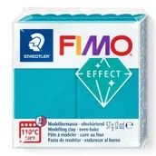 Masy plastyczne - Staedtler Masa termoutwardzalna Fimo 57g turkusowy metal - miniaturka - grafika 1