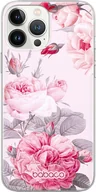 Etui i futerały do telefonów - Etui do Apple IPHONE 11 PRO Kwiaty 050 Babaco Nadruk pełny Różowy - miniaturka - grafika 1