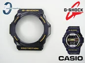 Akcesoria do zegarków - Bezel do Casio GLX-150B-6, GLX-150 GA-150 granatowy połysk - miniaturka - grafika 1