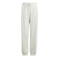 Spodnie damskie - Damskie Spodnie ADIDAS W 3S FT LS PT IY4236 – Zielony - miniaturka - grafika 1