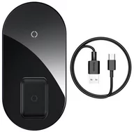 Ładowarki do telefonów - Baseus Ładowarka Indukcyjna 2W1 - Simple Pro - miniaturka - grafika 1