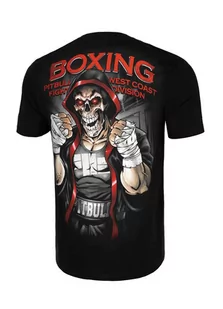 Pit Bull T-Shirt Boxing 19 Black - Koszulki sportowe męskie - miniaturka - grafika 1