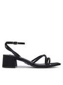 Sandały damskie - Steve Madden Sandały Gabby SM11003037 Czarny - miniaturka - grafika 1