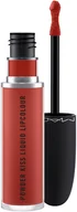 Szminki - MAC Cosmetics Powder Kiss Pomadka Liquid Lipcolour  09 Devoted To Chili - miniaturka - grafika 1