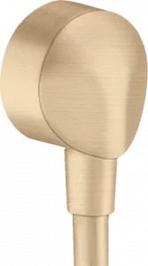 HANSGROHE 27454140 FixFit Przyłącze węża bez zaworu zwrotnego E, brąz szczotk. - Akcesoria do armatury i ceramiki - miniaturka - grafika 1