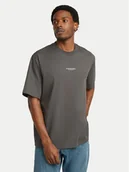 Koszulki męskie - G-Star Raw T-Shirt D24780-C336 Szary Boxy Fit - miniaturka - grafika 1